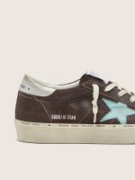Women's Hi Star in dark gray suede with aqua-green star - Image 4