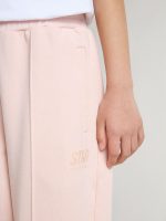 Girls' pink joggers with print - Image 4