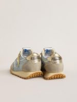 Women's Marathon with light blue nylon upper and pastel blue star - Image 5