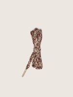 Multicolor braided laces with lurex