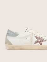 Women's Super-Star LTD with multicolor glitter star and suede heel tab - Image 4