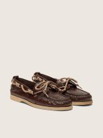 Women's Cruise loafer in glossy dark brown leather - Image 2