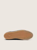 Women's True-Star in dark blue suede with white nappa leather star and heel tab - Image 5