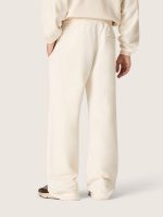 Star unisex sweatpants in vintage white fleece - Image 6