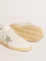 Ball Star with ice-gray suede star and blue leather heel tab - Image 4