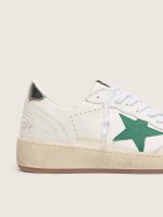 Men's Ball Star with green leather star and metallic leather heel tab - Image 4