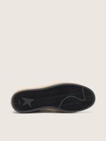 Women's Ball Star LTD in white nappa leather with black leather star and heel tab - Image 4