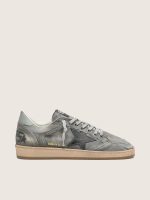 Men's Ball Star LTD in gray denim with black leather star