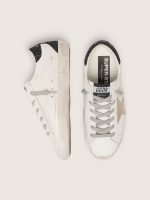 Women's Super-Star with gold star and black glitter heel tab - Image 3