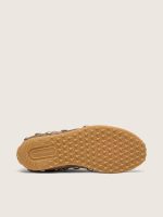 Women's Marathon Speed in anthracite-gray suede with white star and metal studs - Image 6