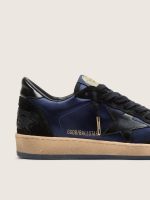 Women's Ball Star LTD in dark blue and black suede with black star - Image 5