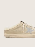 Super-Star Sabots with Swarovski crystal star and shearling lining - Image 4