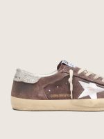 Men's Super-Star LTD in lavender suede with silver star - Image 5