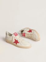 Valentine's Day Men's Ball Star with red leather star and red Swarovski lettering - Image 3