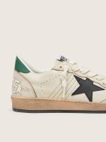 Men's Ball Star with black leather star and green leather heel tab - Image 5