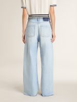Women's pants in lived-in effect denim - Image 4