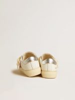 May Young with fuchsia glitter star and metallic leather heel tab - Image 5