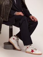 Men's Sky-Star with signature on the ankle and red inserts - Image 3