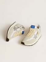 Men's Marathon with white nylon upper and silver star - Image 2
