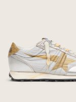 Women's Marathon with silver ripstop nylon upper and gold star - Image 4