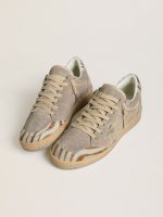 Women's Ball Star LTD in suede with metallic leather star and zebra pony skin heel tab - Image 2