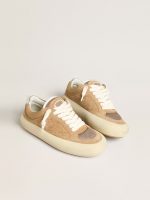 Men's Space-Star Cube in tobacco suede with perforated star - Image 2