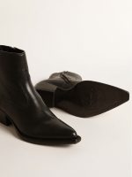Women's Debbie boots in black leather - Image 4