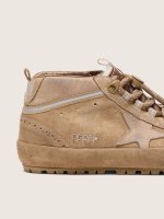 Women's Mid Star Ski in caramel suede with nubuck star and suede heel tab - Image 4