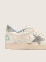 Ball Star in nappa leather with gray suede star and heel tab - Image 5