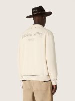 Men's polo shirt in white cotton - Image 6