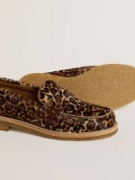 Women's Jerry loafer in leopard-print pony skin - Image 4