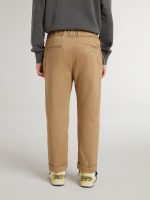 Kids' chinos in tobacco-colored cotton - Image 4