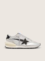 Men's Marathon with silver ripstop nylon upper and black star