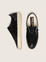 Women's Soul Star in black suede with silver Swarovski - Image 3