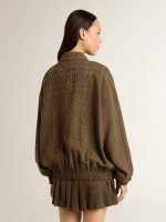 Women's wool bomber jacket - Image 4