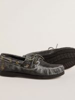 Young Cruise loafer in black distressed leather - Image 3