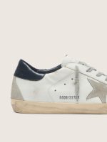Women's Super-Star with suede star and blue heel tab - Image 5