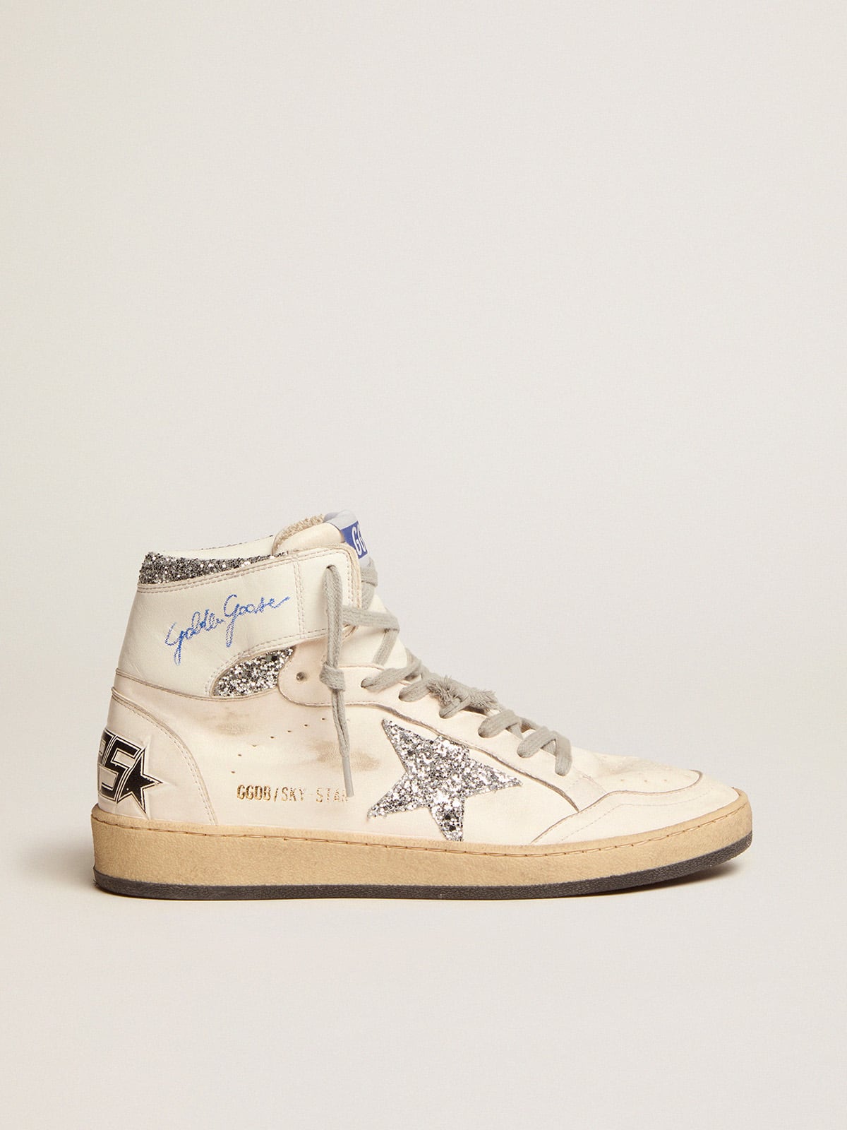 bda0b70d772ee4864d5551baa8176d7fc5908882e8b9f4eccaeea8b41e10c7e7 Women's Sky-Star with signature on the ankle and silver inserts - Image 1