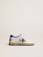 Young Ball Star with blue metallic leather star and heel tab