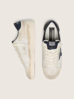 Men's Stardan in beige suede with blue star - Image 3