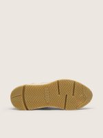 Women's Running Sole in nappa and brown suede with a Swarovski crystal star - Image 6