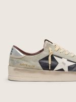 Men's Stardan in suede and leather with leather star and metallic heel tab - Image 5