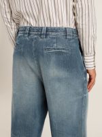 Men's denim chinos with distressed details - Image 5