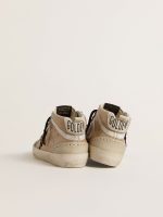 Women's Mid Star in beige naplak leather with leopard-print pony skin star - Image 4