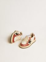 Ball Star Young in nappa with black star and red leather inserts - Image 2