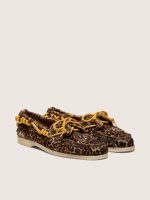Women's Cruise loafer in leopard-print pony skin - Image 2