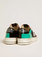 Men's Stardan LAB in patent leather and mesh with rubber star - Image 4