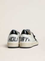 Men's Ball Star Wishes in nappa with black naplak star and heel tab