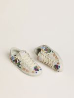 Women's Super-Star with multicolored beads and beige suede star - Image 2