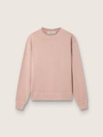 Powder-pink sweatshirt with reverse logo on the back - Jersey Capsule
